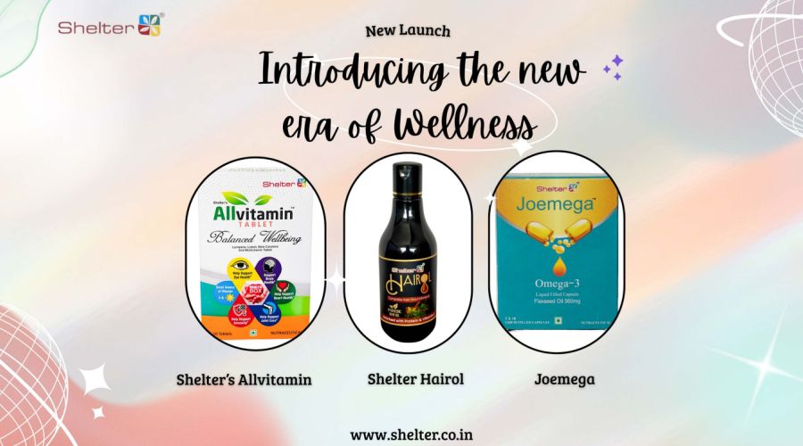 Shelter Pharma Ltd launches Three New Products